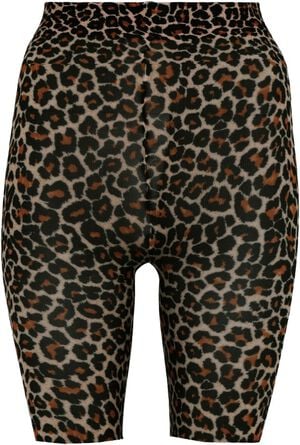 Leopard shorts - 150 denier