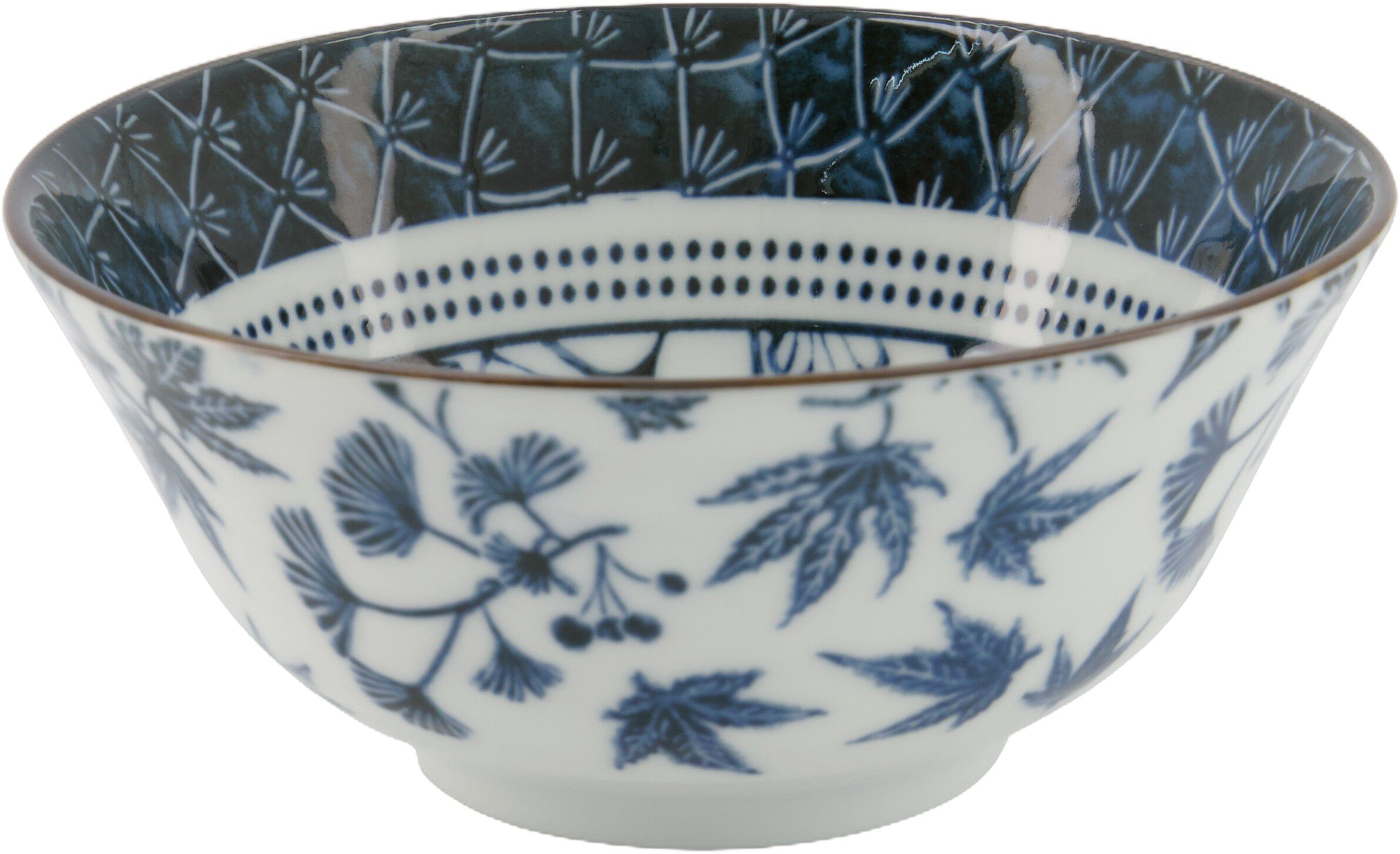 Flora Japonica Tayo Bowl 15.2x6.7cm 500ml Gingko FK-8022/A 6