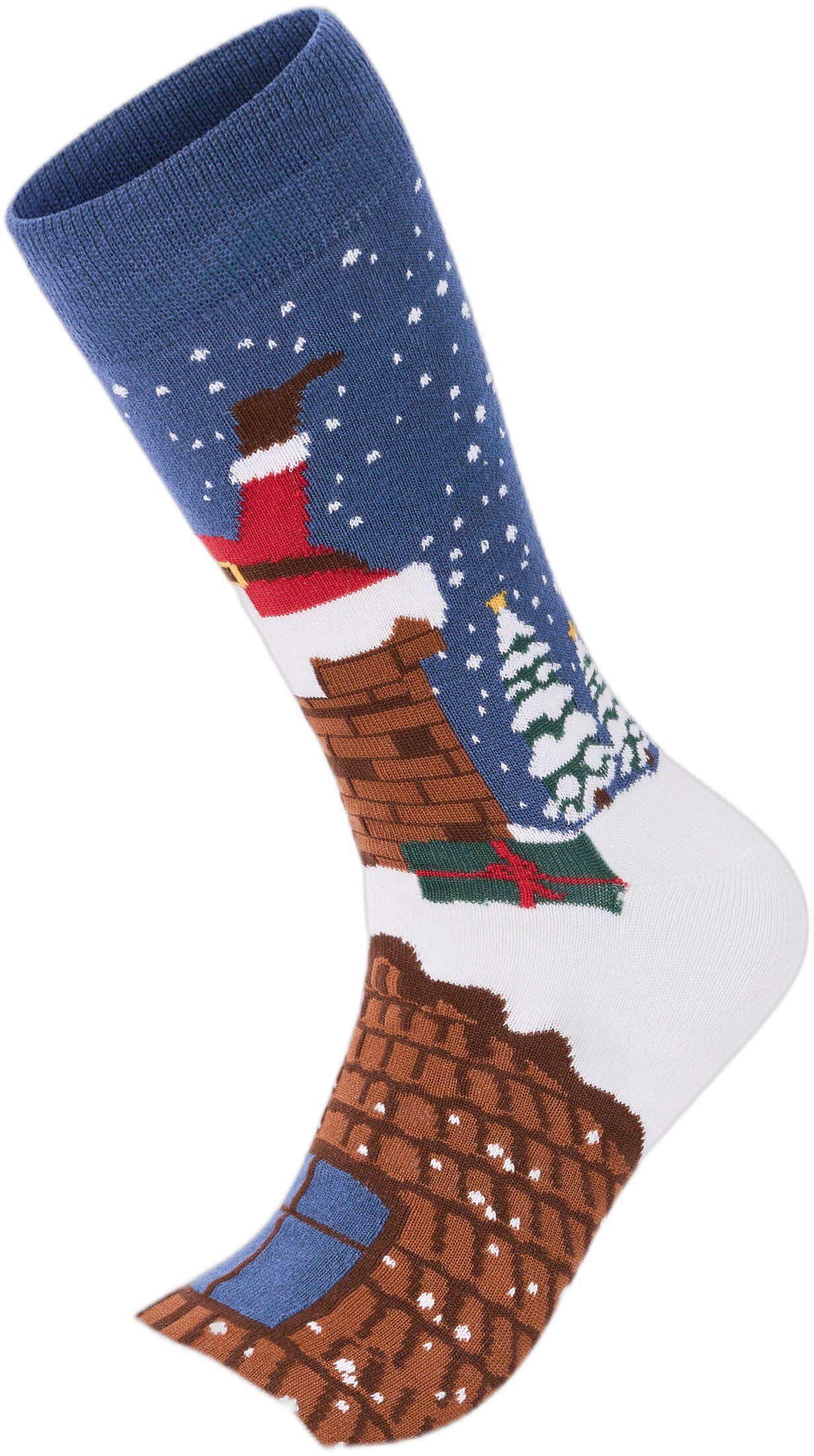Christmas bamboo sock