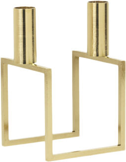 Line, Candle Holder, Gold Plating