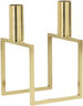 Line, Candle Holder, Gold Plating
