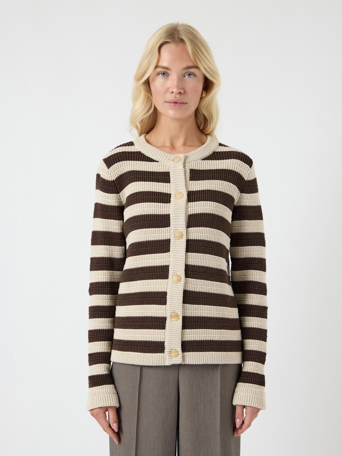 YASSIRONI LS KNIT CARDIGAN S. NOOS