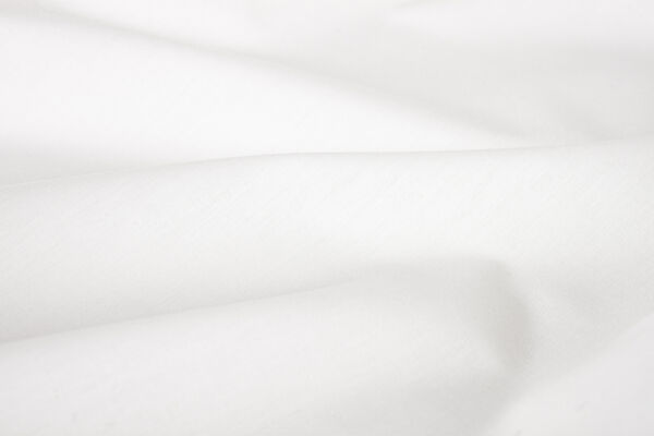Økologisk U-split lagen, percale - GOTS, hvid