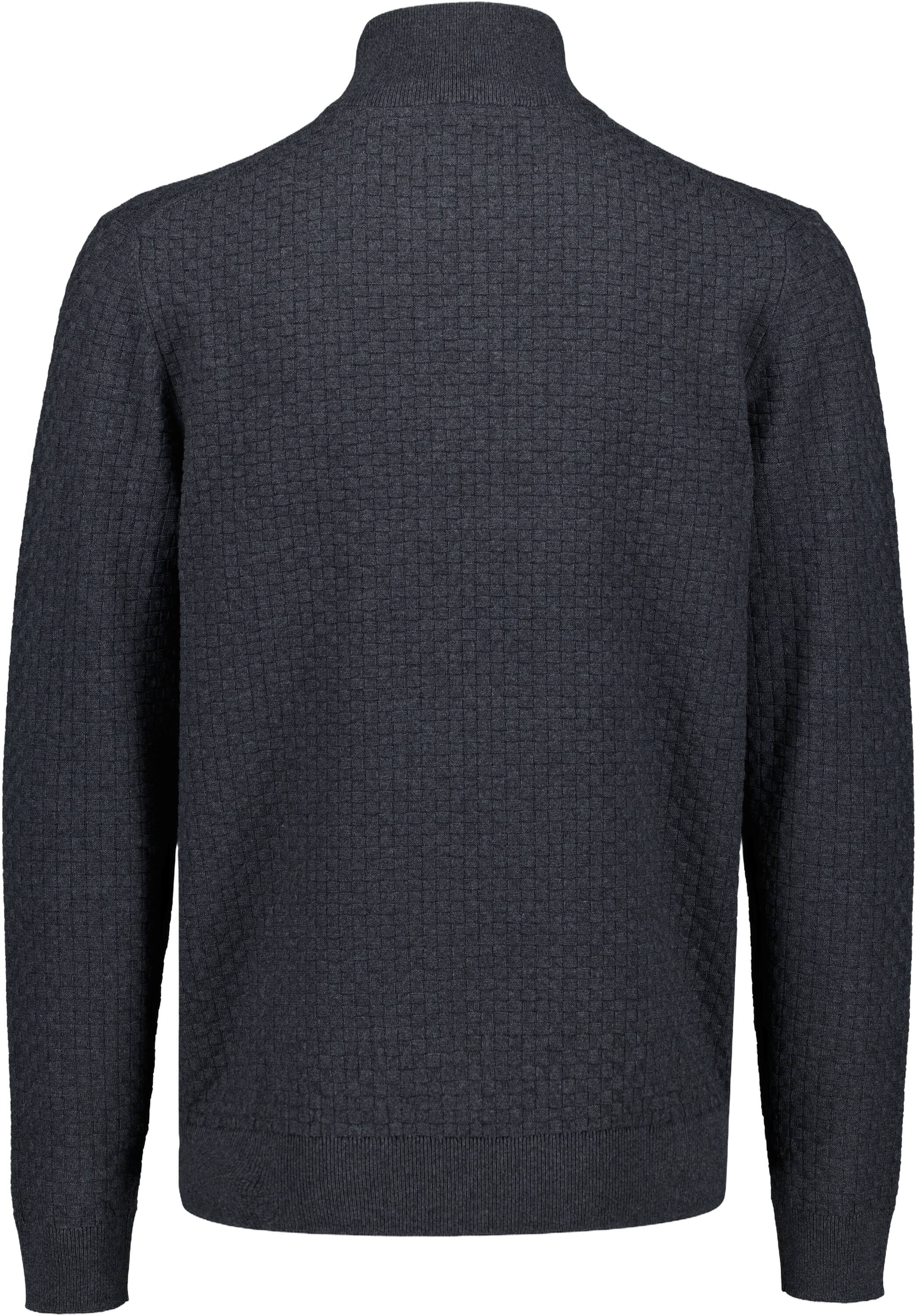 Knitted zip cardigan