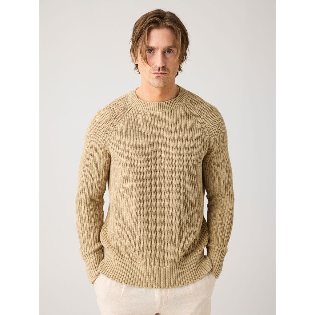 Raglan knit sweater