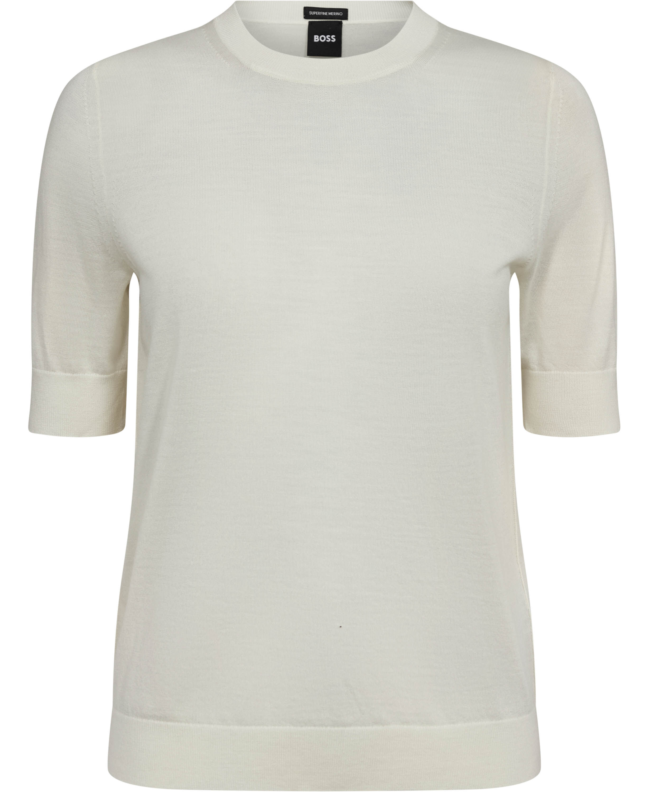 Kortermet strikkegenser