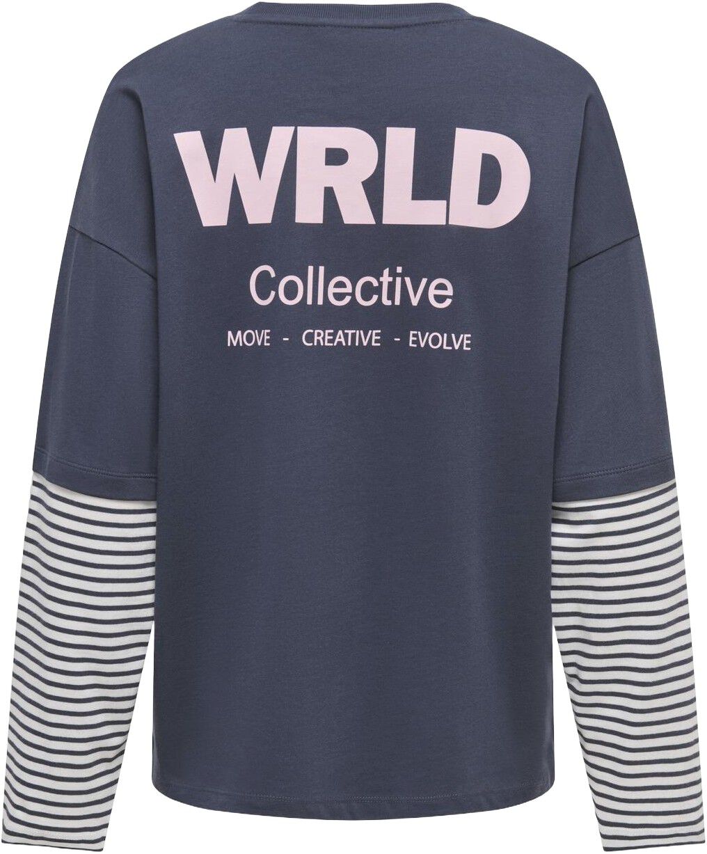 Onllana L/S Layered Stripe T-Shirt Jrs