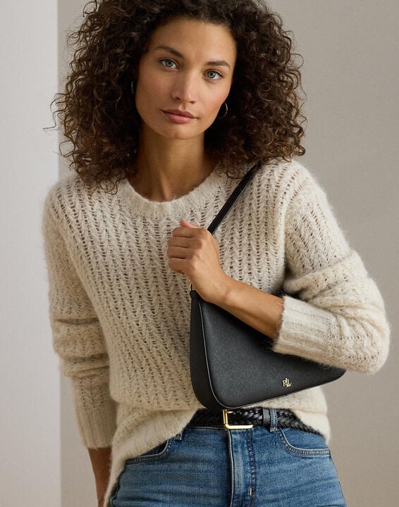 Crosshatch Leather Medium Danni Bag