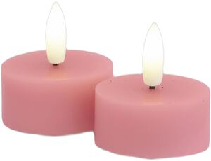 Sille Fyrfadslys 2 stk. sæt, Ø4,5XH2,2cm