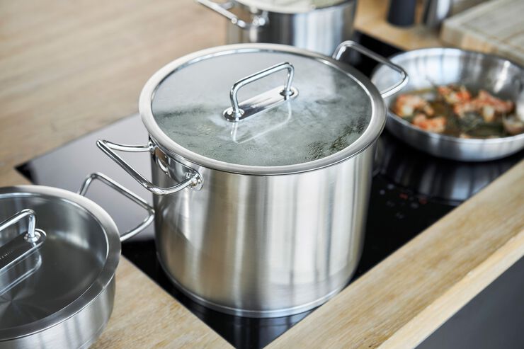 Pro Gryde Højsidet 28 cm, 18/10 rustfrit stål