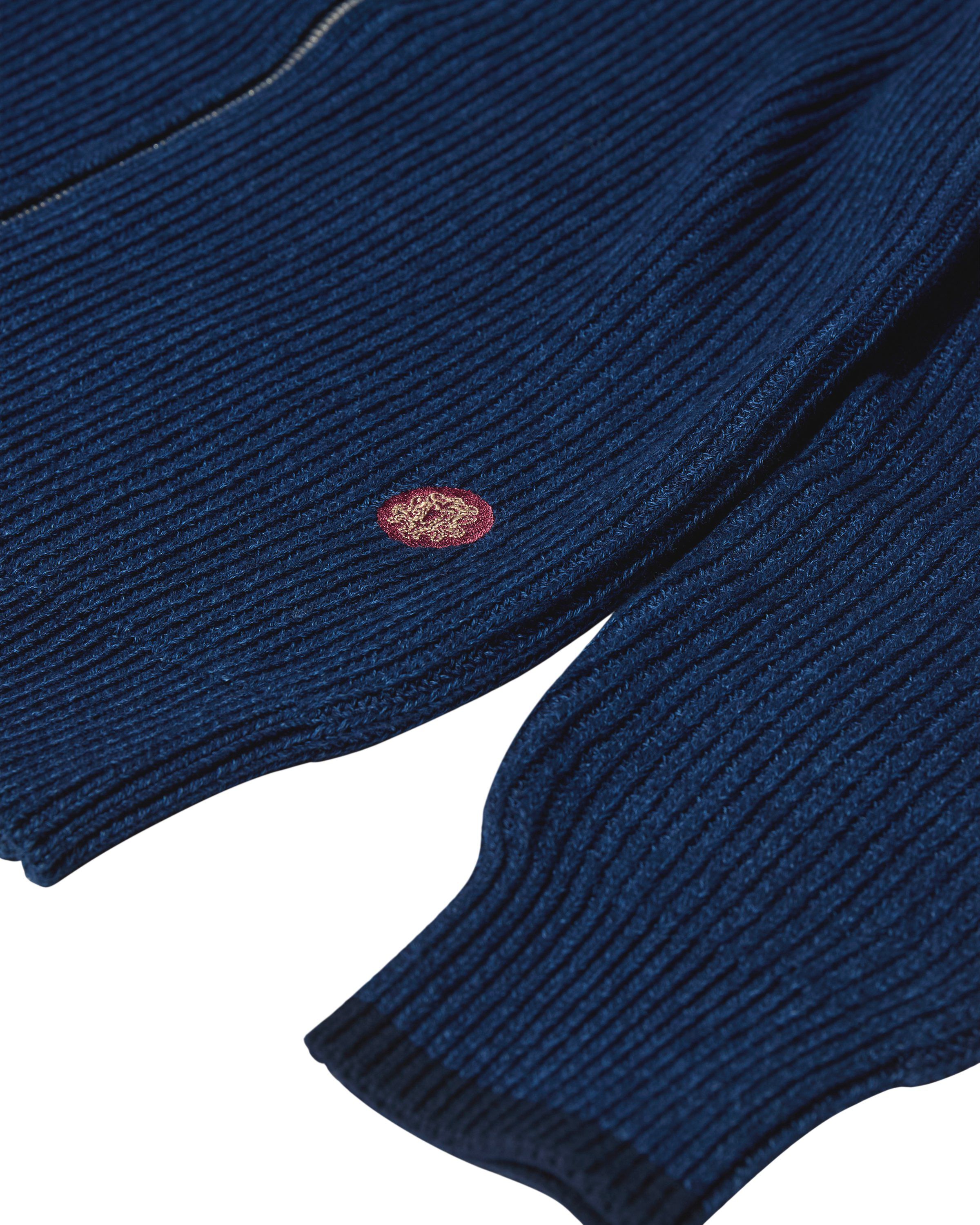MMGIan Indigo Zip Cardigan