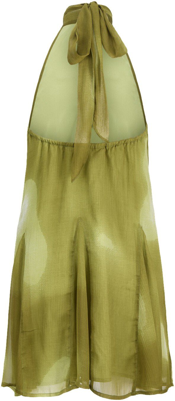 Jxemilia Chiffon Sl Halterneck Dress Wvn