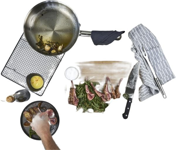 Skærebræt Bambus Str. M