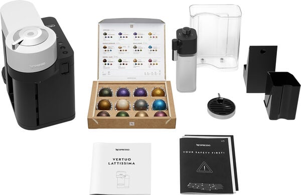 Nespresso Vertuo Lattissima Coffee Machine Delonghi, Matt
