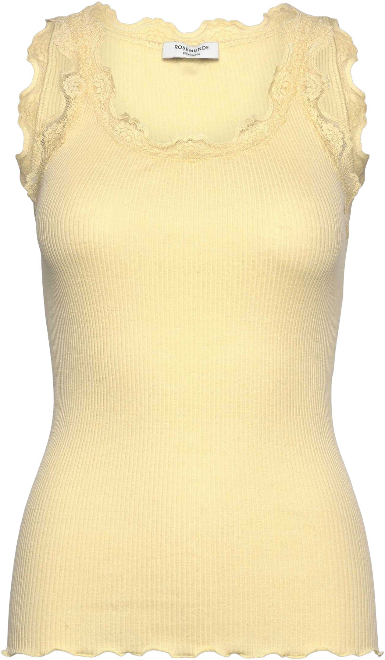 RWBabette Silk SL U-neck Lace Top