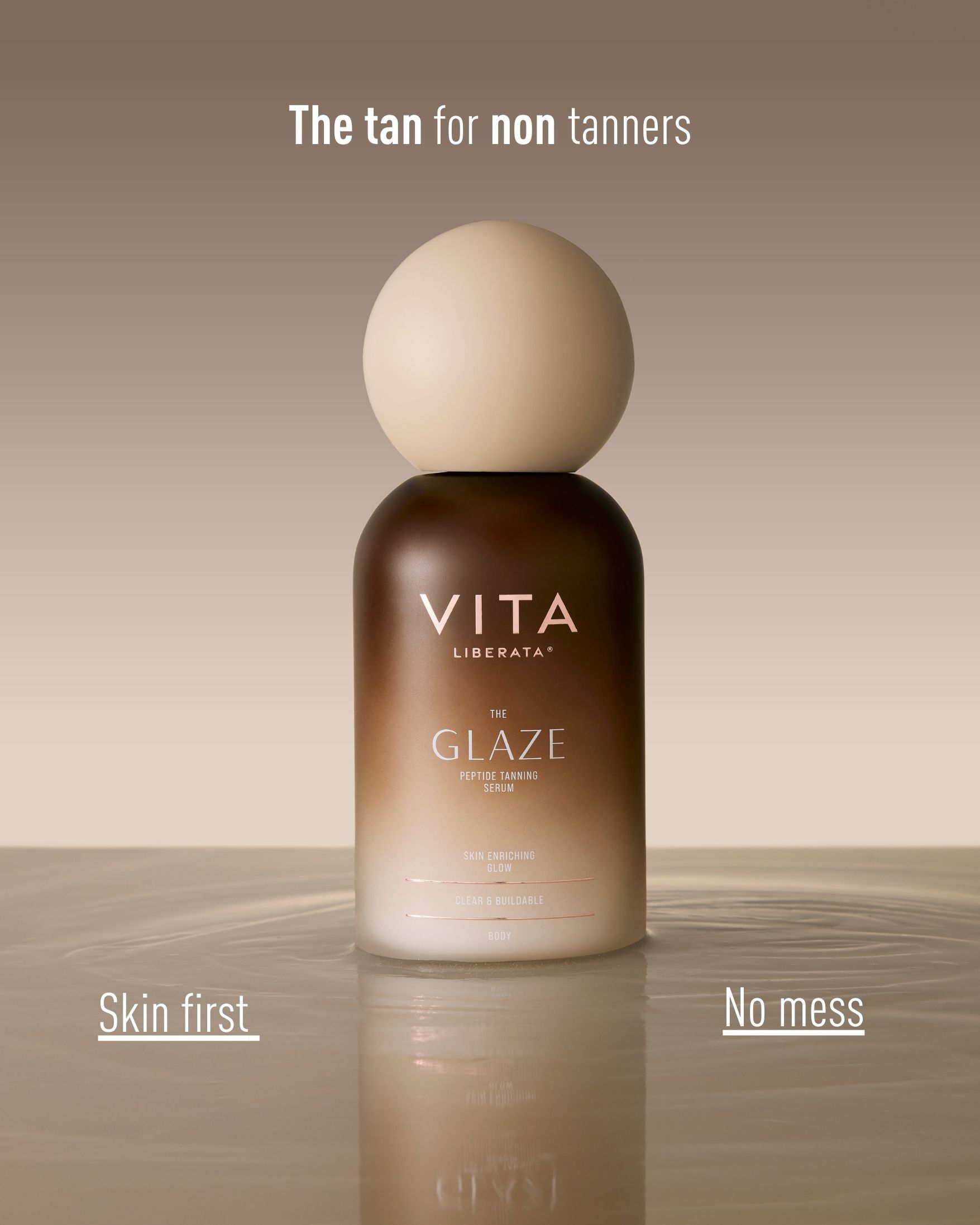 The Glaze Peptide Tanning Serum - Body