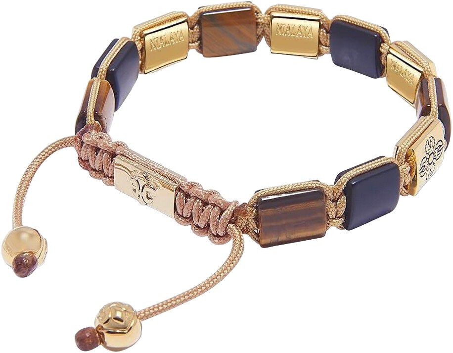 The Dorje Flatbead Collection - Matte Onyx and Brown Tiger Eye