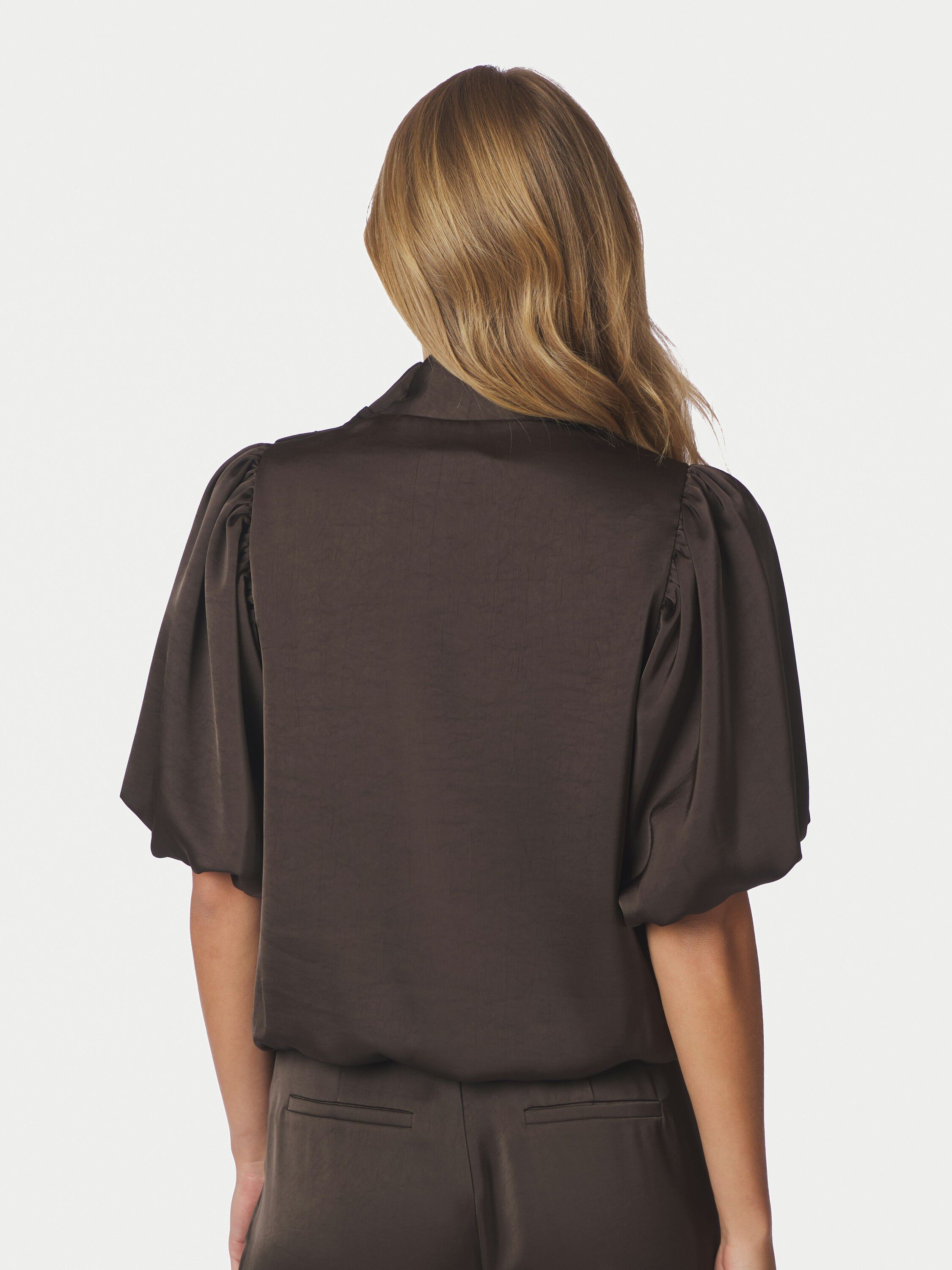 Parisa Heavy Sateen Blouse