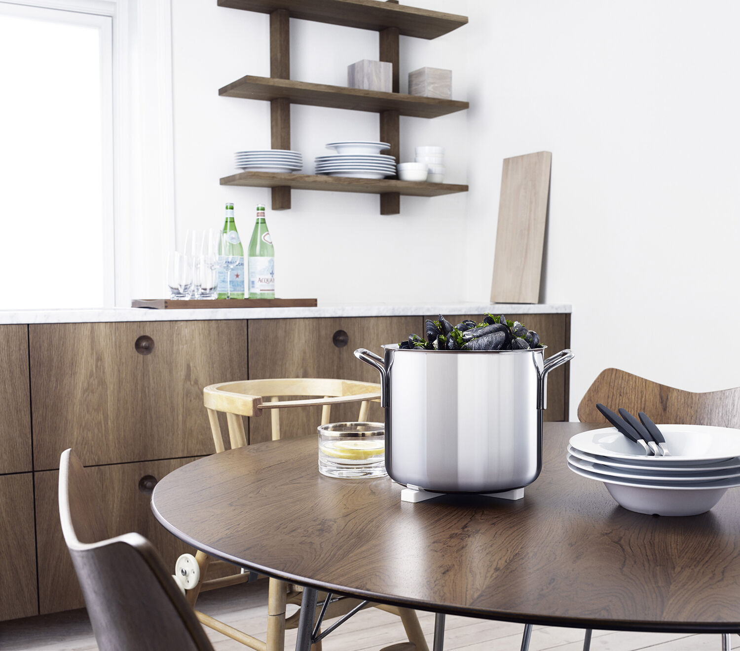 Stainless Steel Gryde 10,0 l 24cm