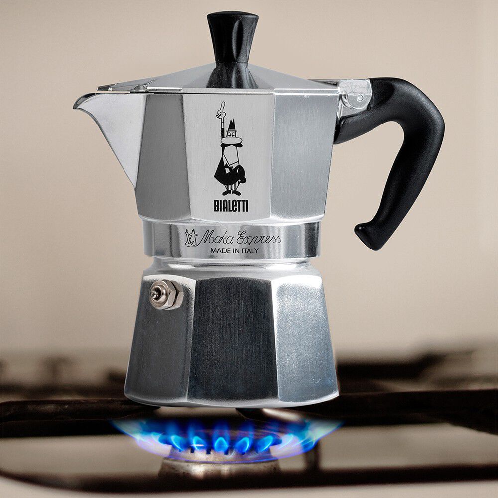 Moka Express espressokande, 3 kop Bialetti