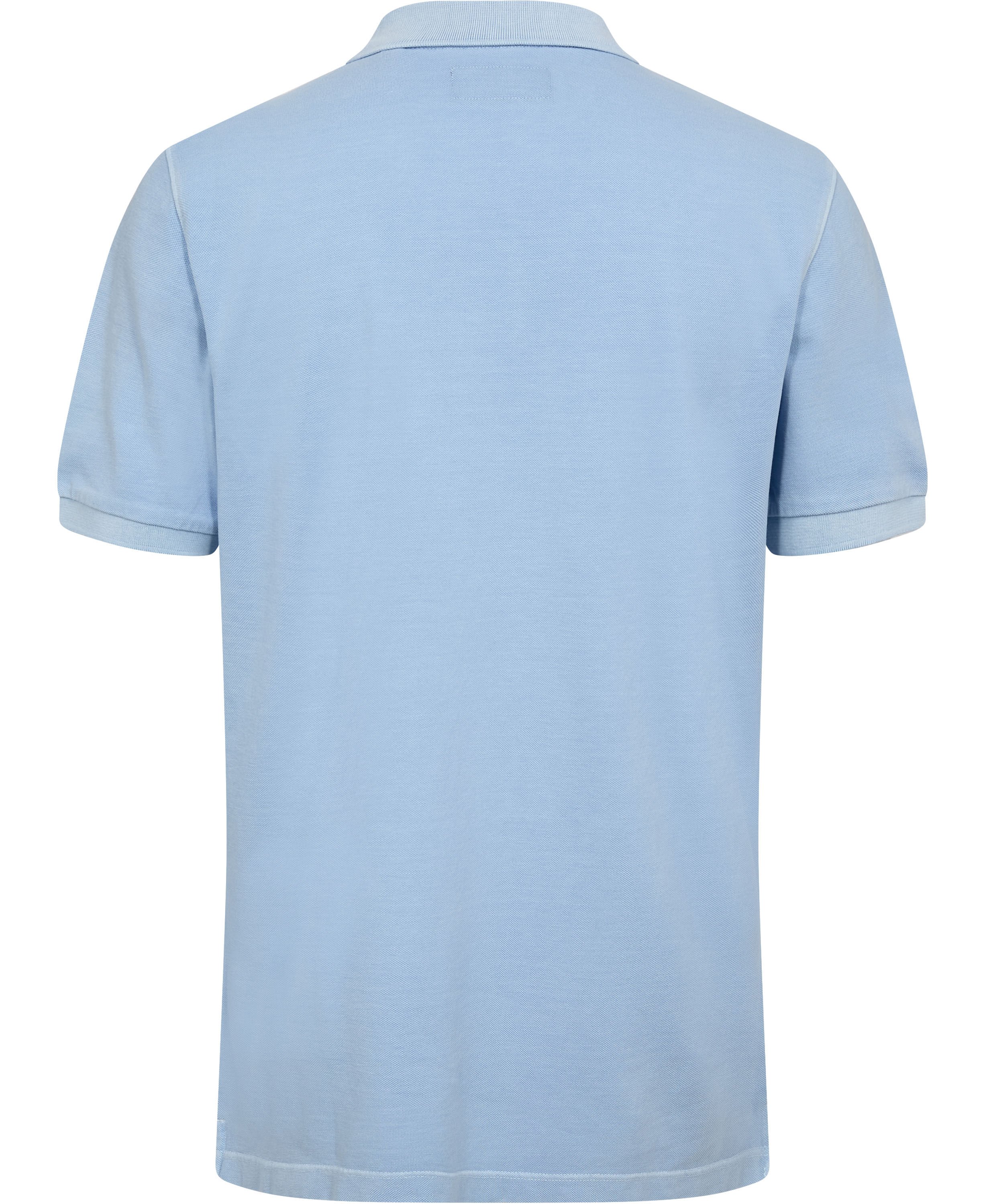 Poloshirt, short sleeve, rib detail