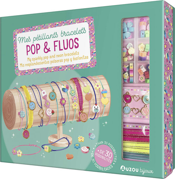 Auzou - Jewellery Factory - Pop og Neon armbånd