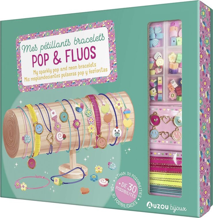 Auzou - Jewellery Factory - Pop og Neon armbånd