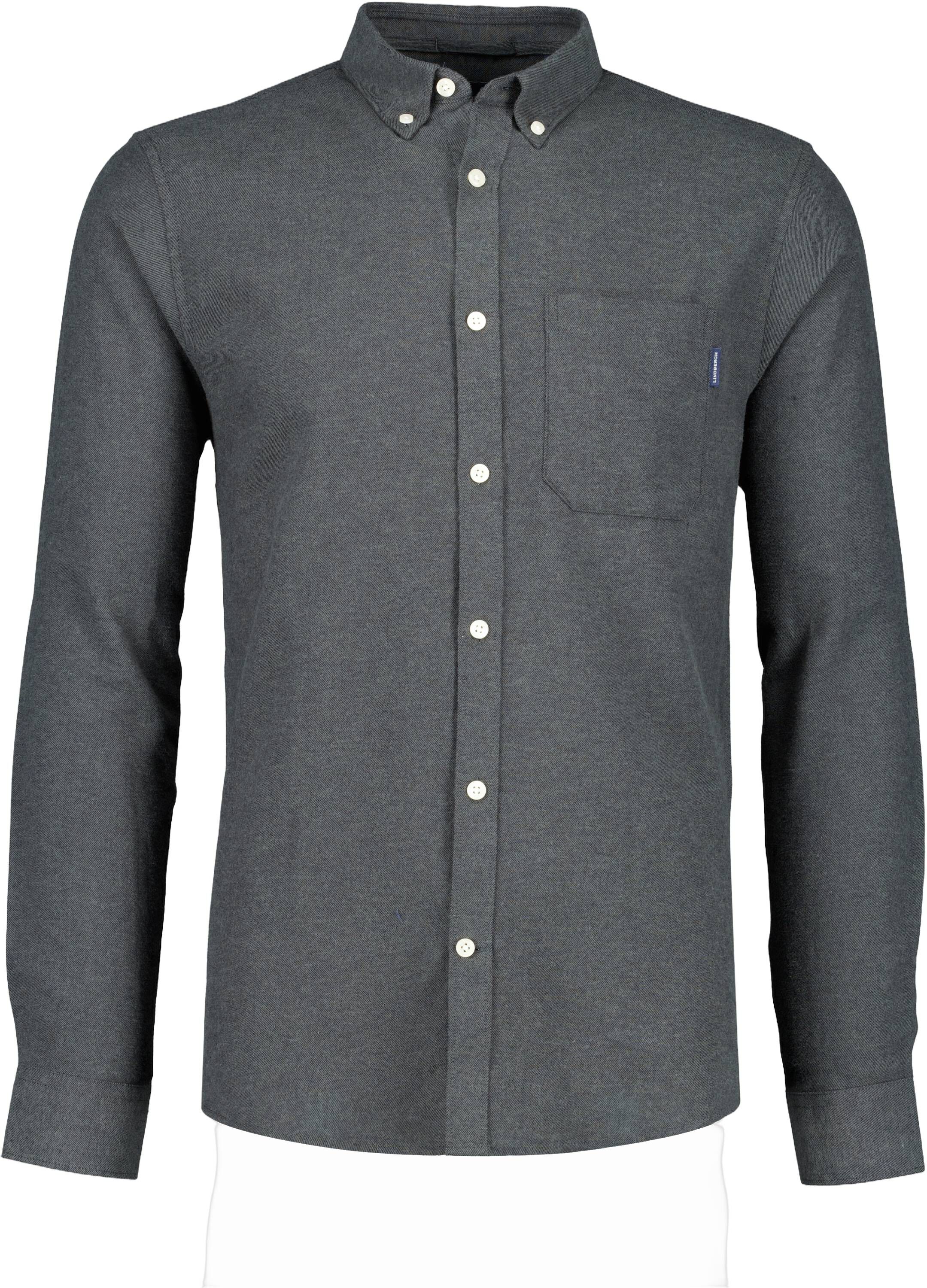 M&eacute;lange brushed shirt L/S