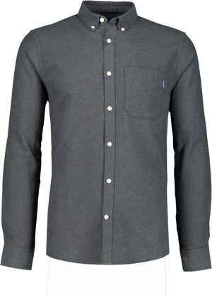 M&eacute;lange brushed shirt L/S