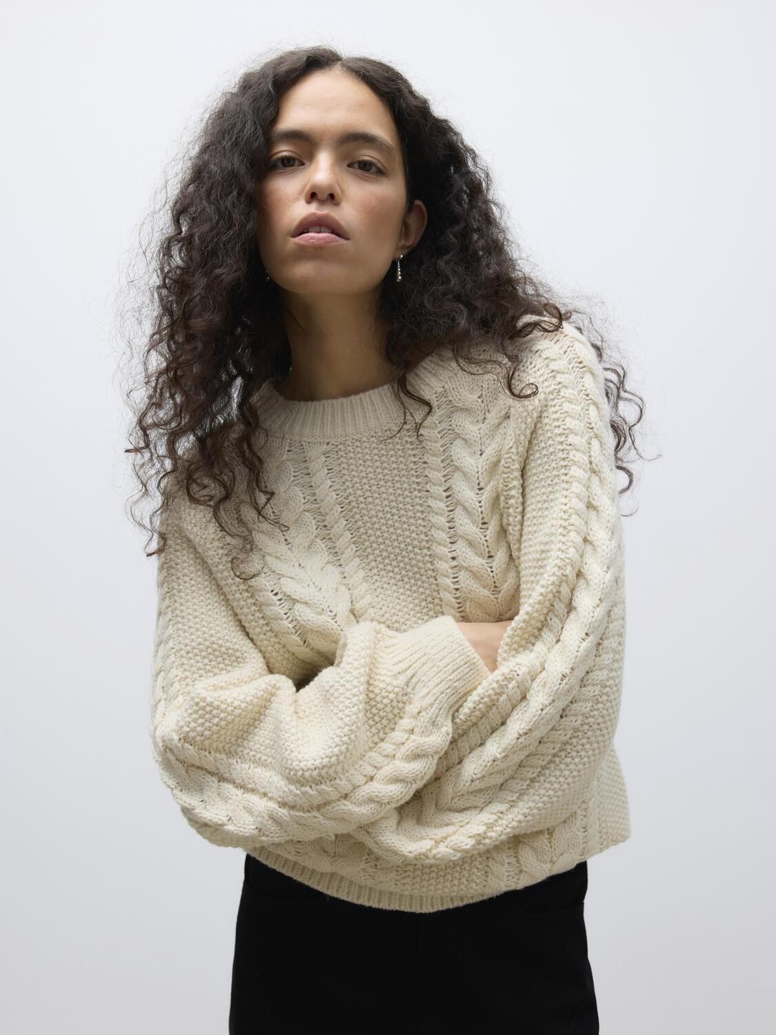 Awtoa Ls O-Neck Knit Pullover Noos