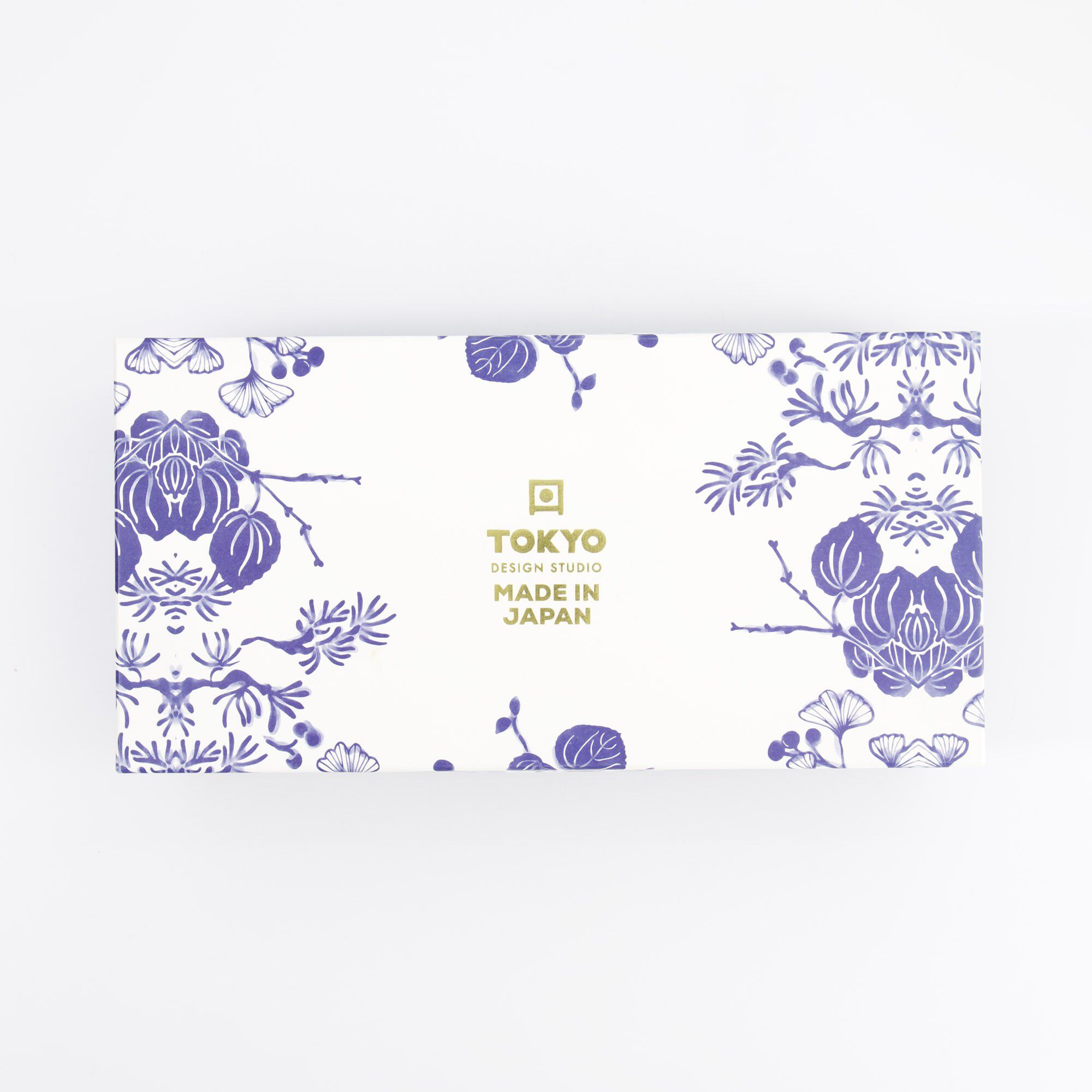 Flora Japonica Tayo Giftset 2pcs w/chopst. 15.2x6.7cm Crane