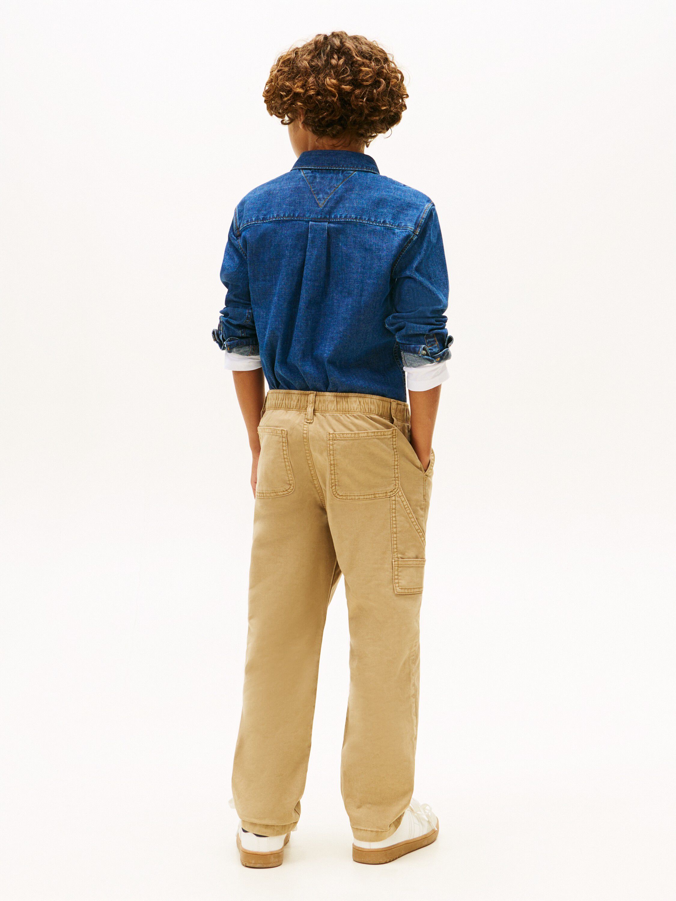 Essential Herringbone Twill Relaxed Carpenter Trousers