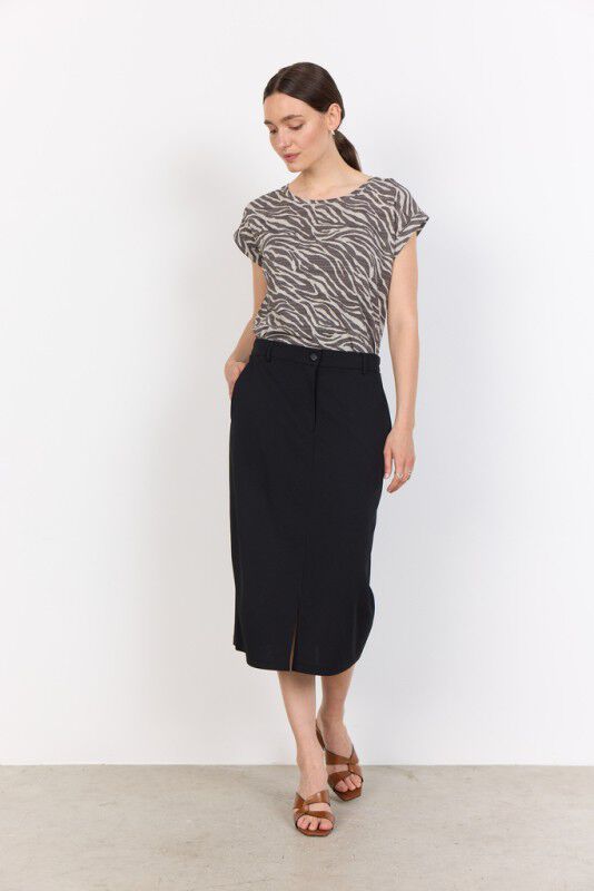 SC-GALINA 60 T-shirt M&oslash;rk brun