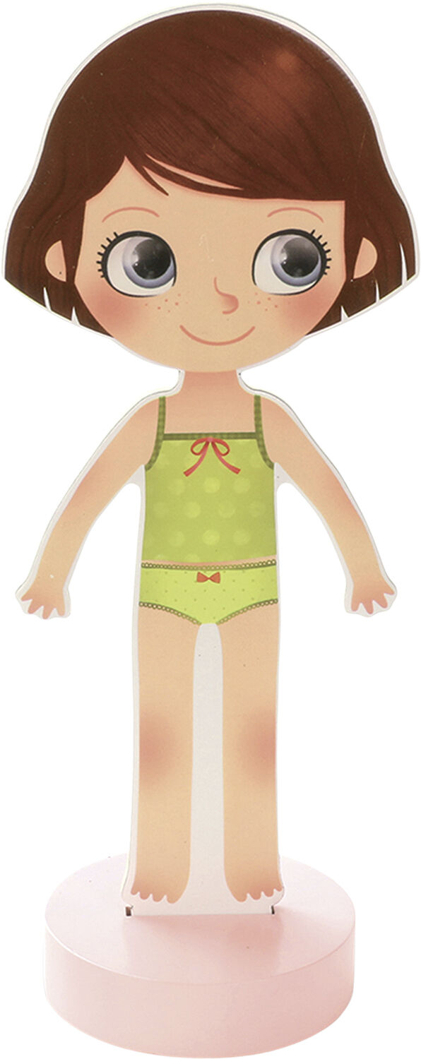 Vilac - P&aring;kl&aelig;dningsdukke - Magnetisk