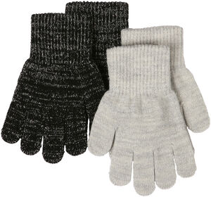 2-PACK GLOVES - w. Lurex