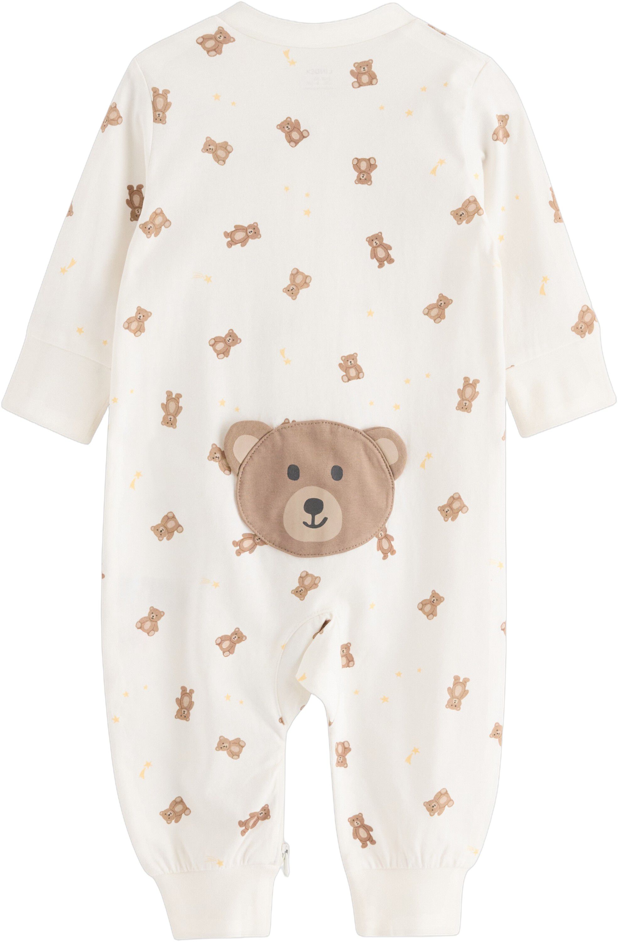 Pyjamas med applikation baktill
