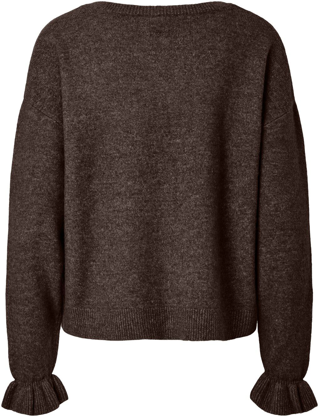 Pcsally Rev Frill Cardigan Knit Noos Bc