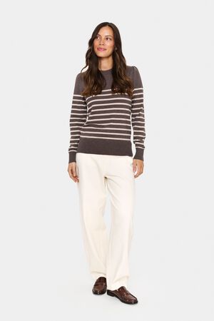MilaSZ Shimmer Stripe Pullover