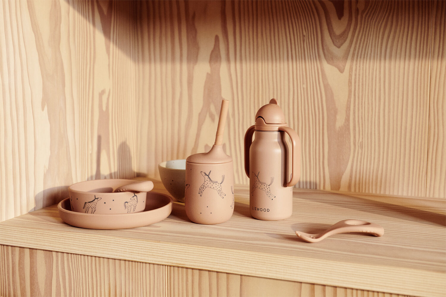 Ellis printed sippy cup Unicorn / P