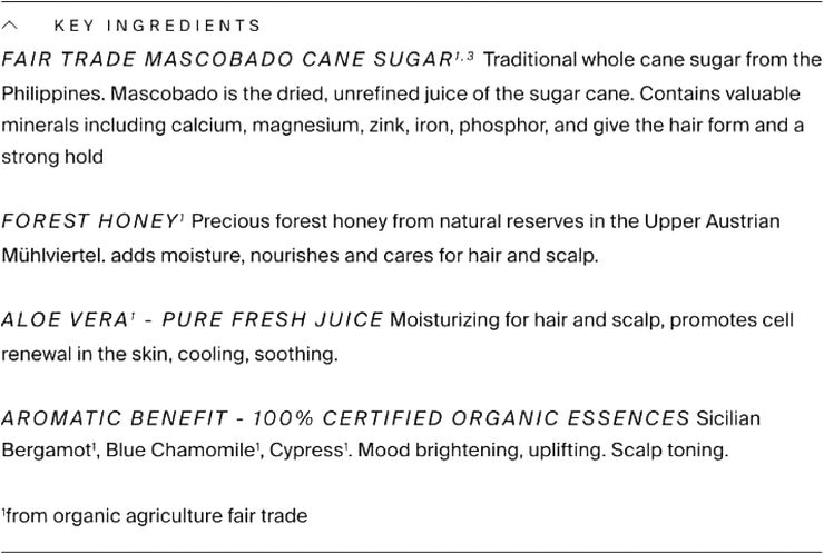 Organic Mascobado Gel