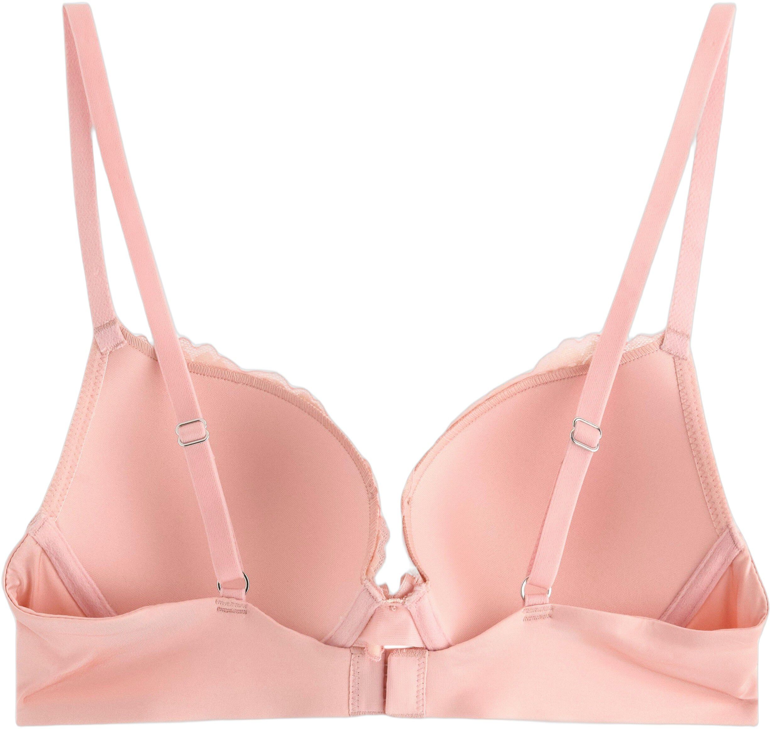 Malva push-up-BH med blonder
