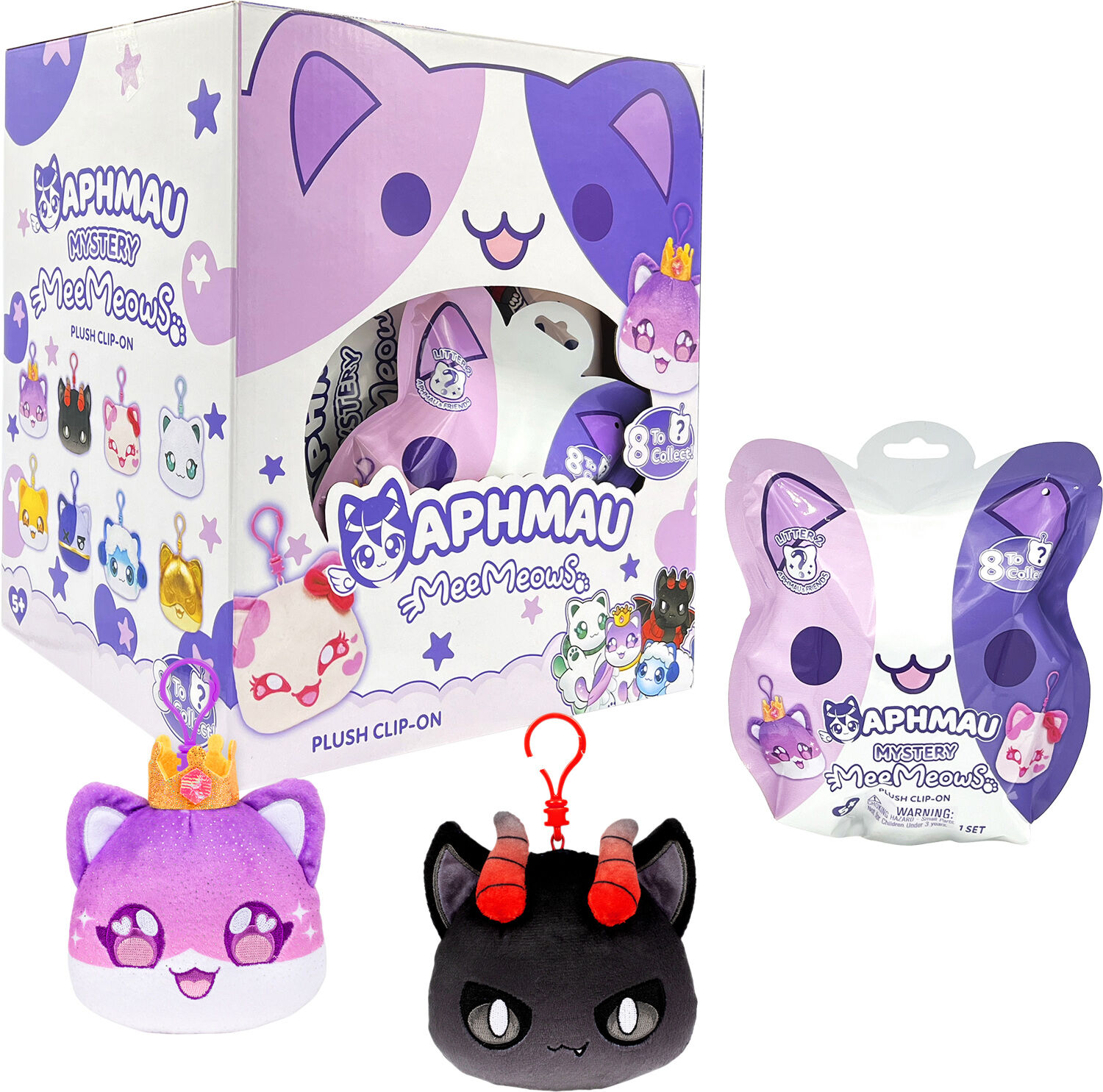 Aphmau And Friends Clip-O ASSORTERET