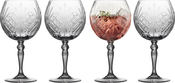 Gin & tonic glass Melodia 65 cl 4 stk.
