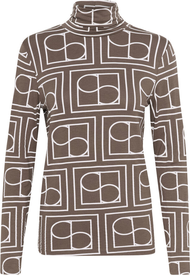 SLHanadi Printed Rollneck LS