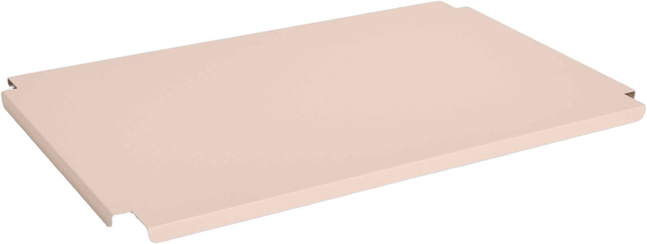 HAY Colour Crate Lid Metal-Large-Light yellow