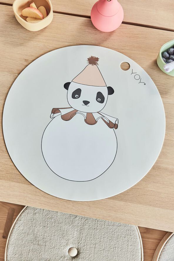 Panda Pompom Dækkeserviet