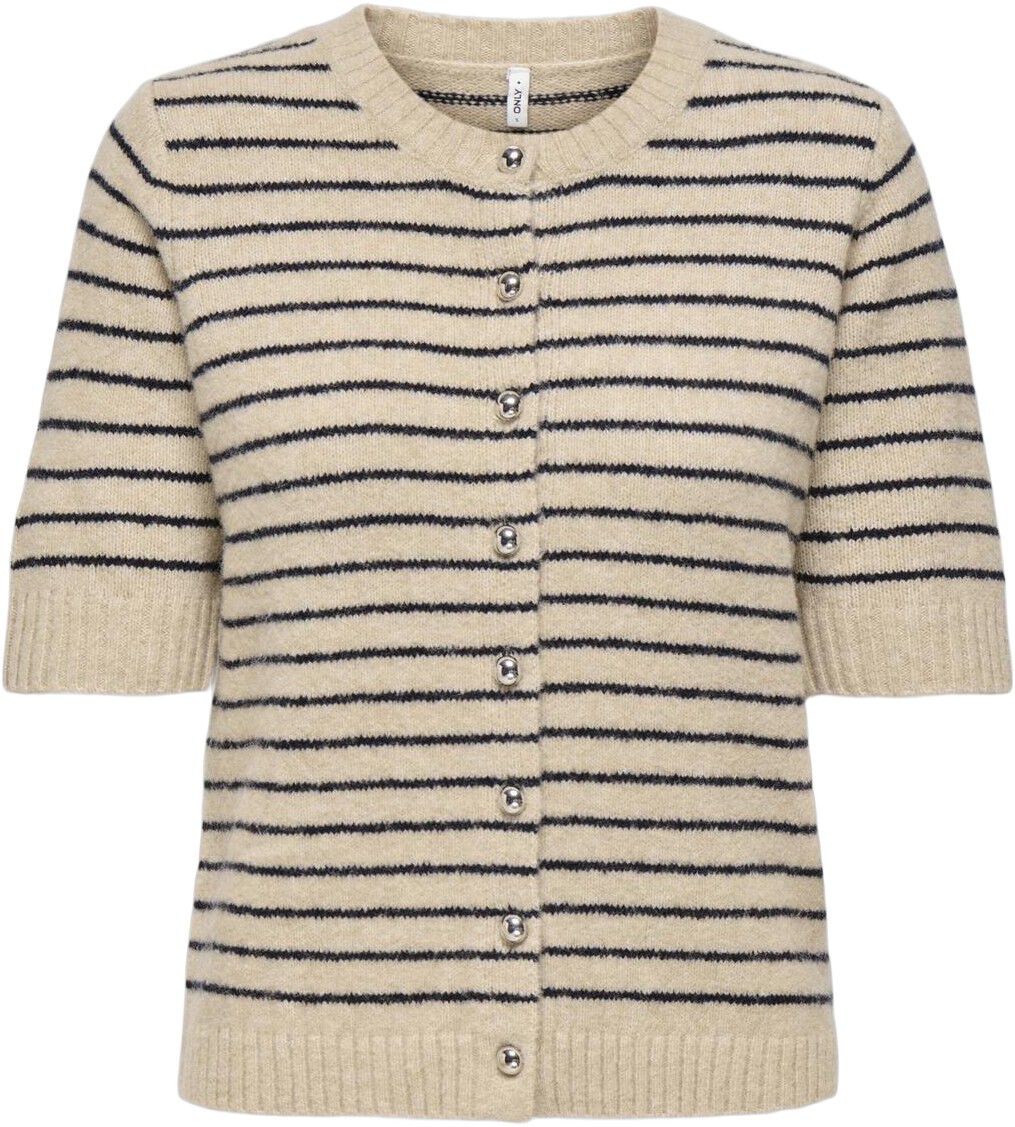 ONLCHESTER LIFE SS STRIPE CARDI CC
