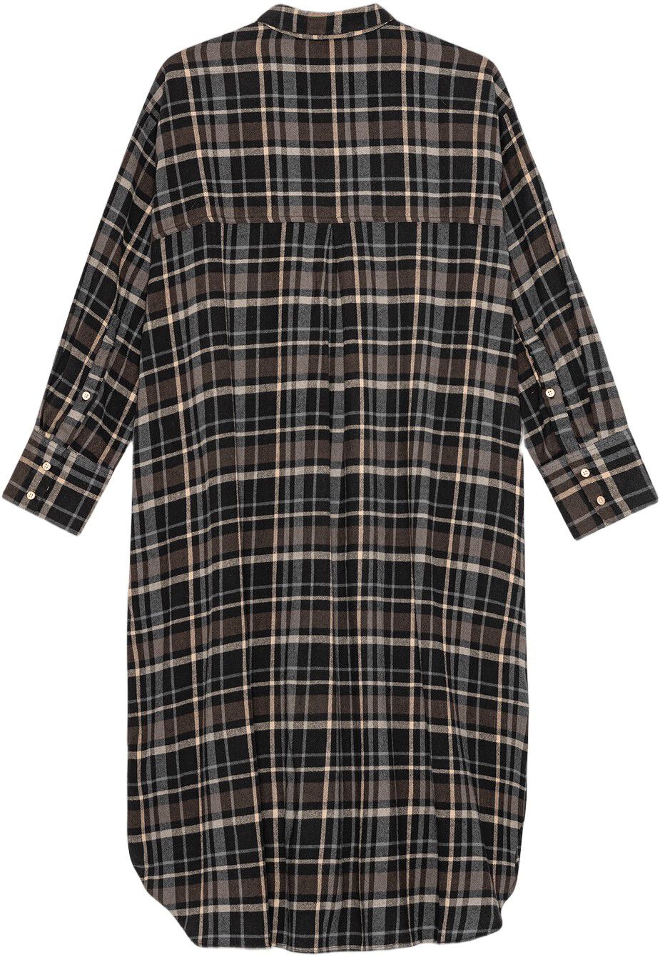 floret shirtdress check