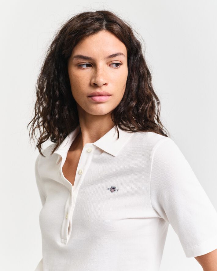 SLIM SHIELD SS PIQUE POLO