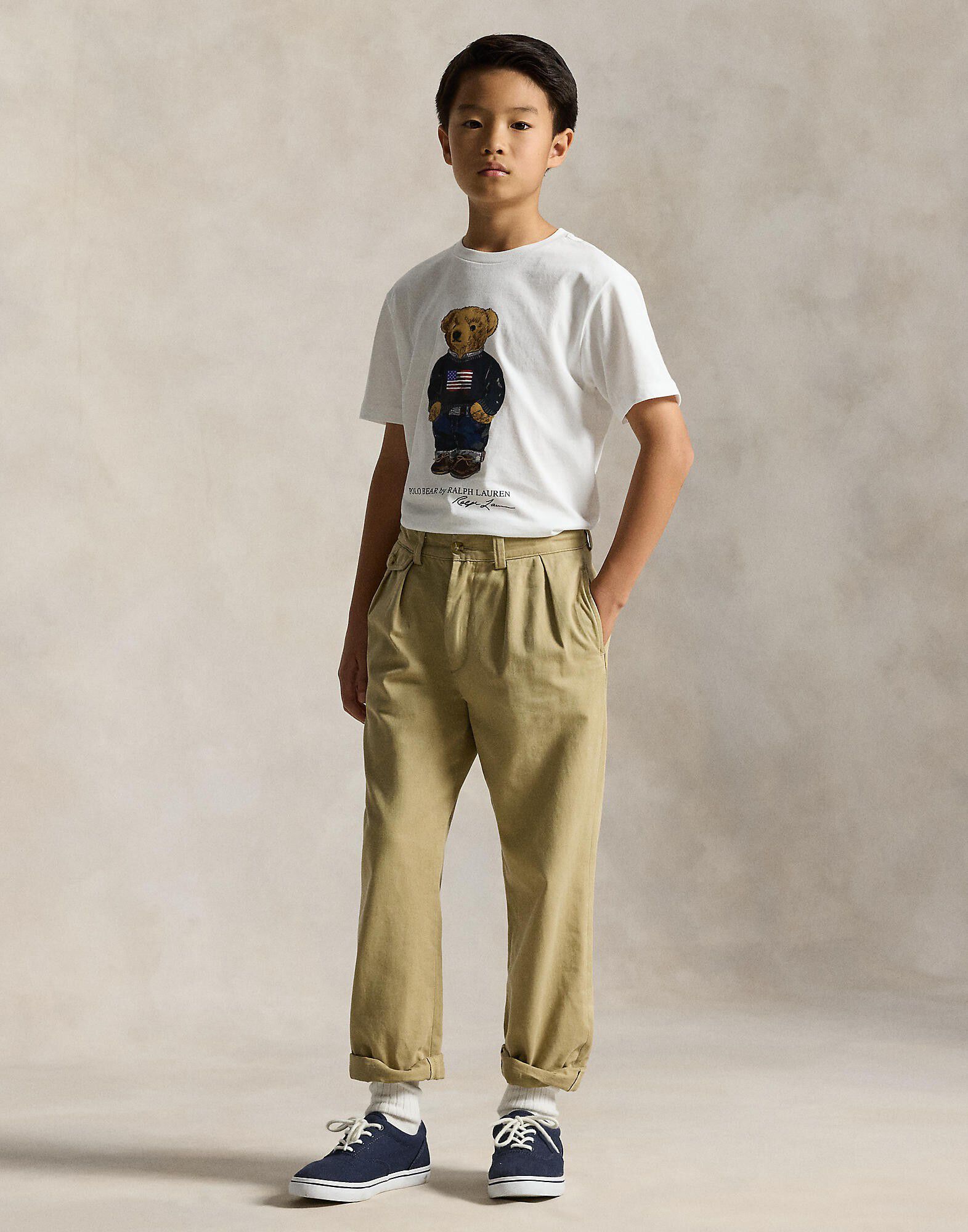 Polo Bear Cotton Jersey Tee
